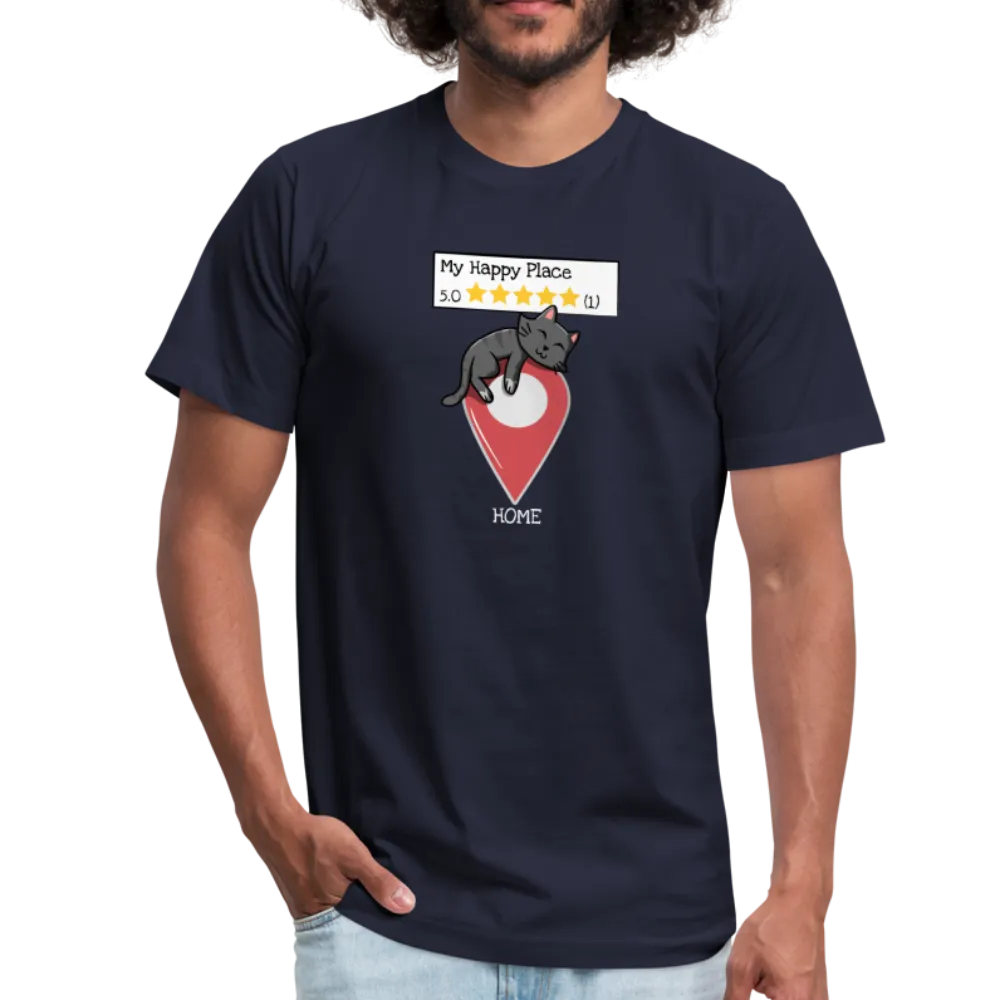 1AA  My Happy Place - Unsex Tee Shirt