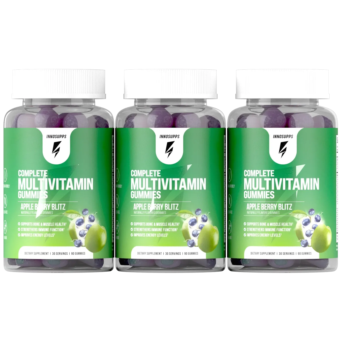 3 Bottles of Complete Multivitamin Gummies