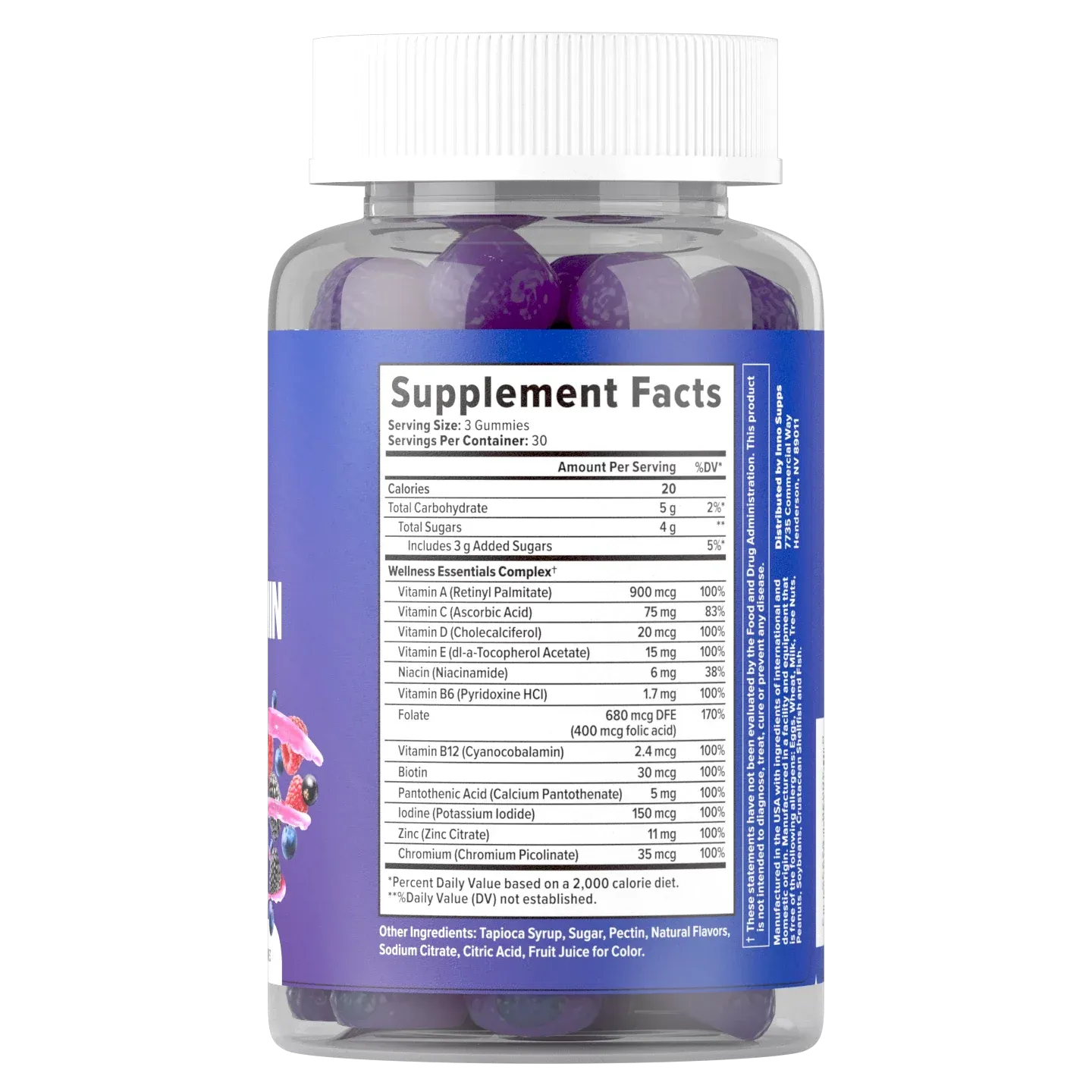 3 Bottles of Complete Multivitamin Gummies