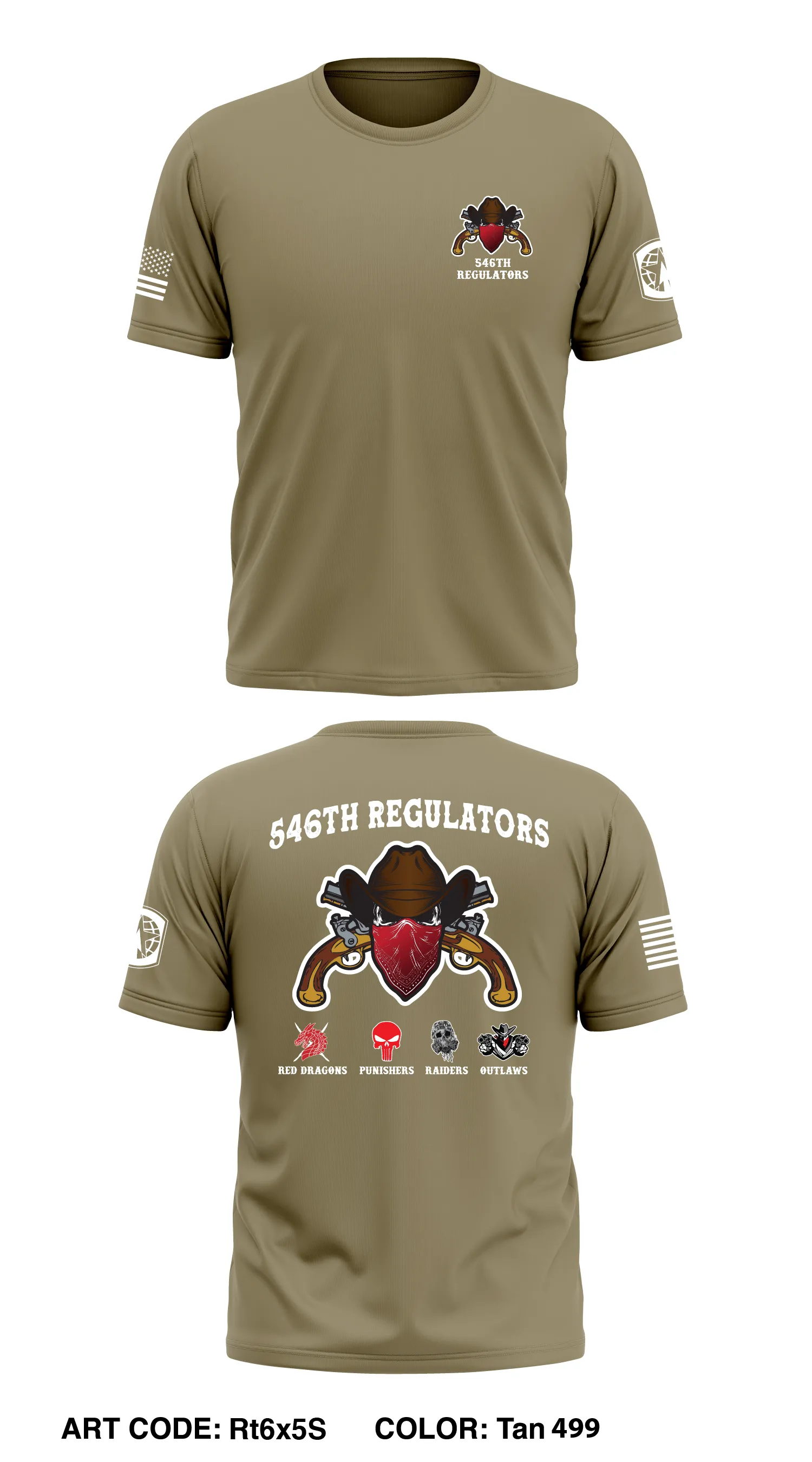 546th Military Police Company Core Men's SS Performance Tee - Rt6x5S