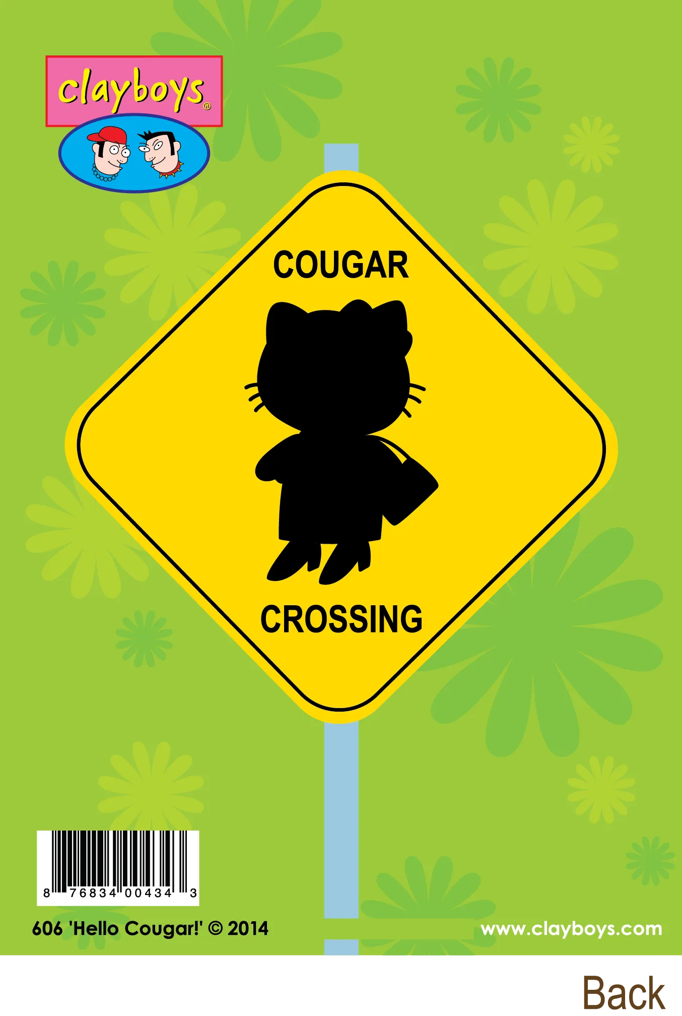 606 Hello Cougar! (Any Occasion Card, Birthday Card)