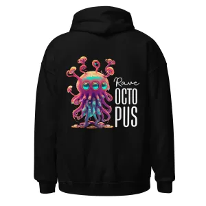 Acid Hoodie | Psychedelic Rave Octopus
