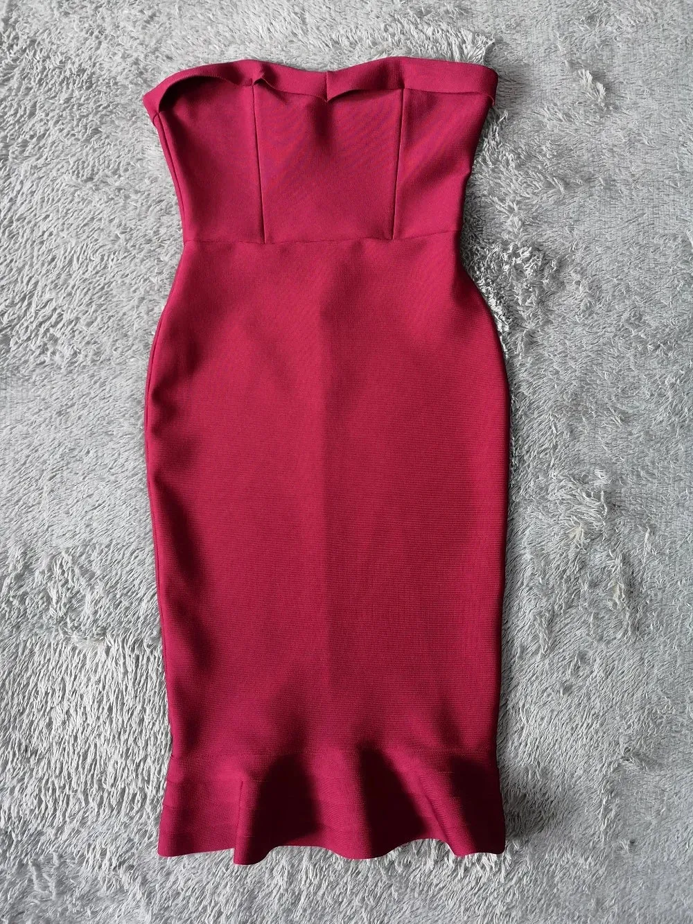 Adyce Sexy Strapless Bandage Dress for Women