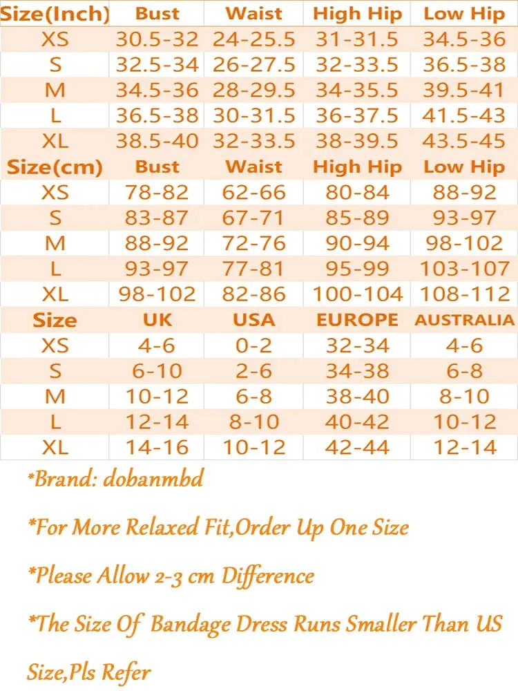 Adyce Sexy Strapless Bandage Dress for Women