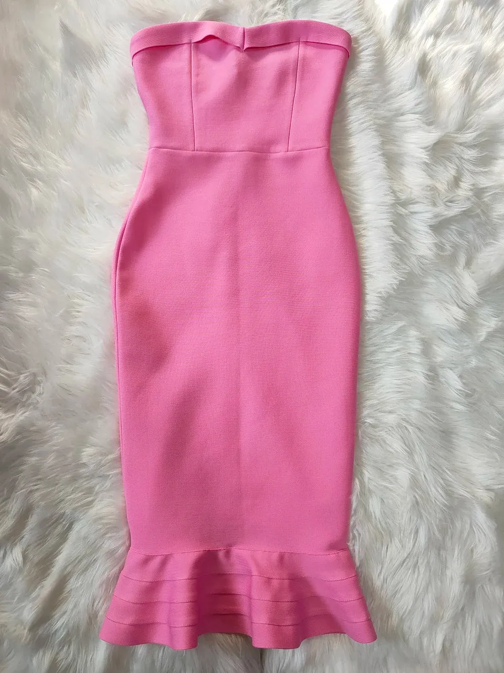 Adyce Sexy Strapless Bandage Dress for Women