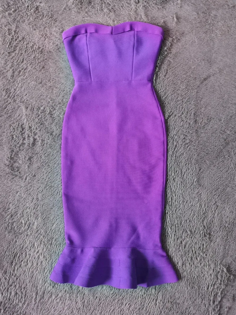 Adyce Sexy Strapless Bandage Dress for Women