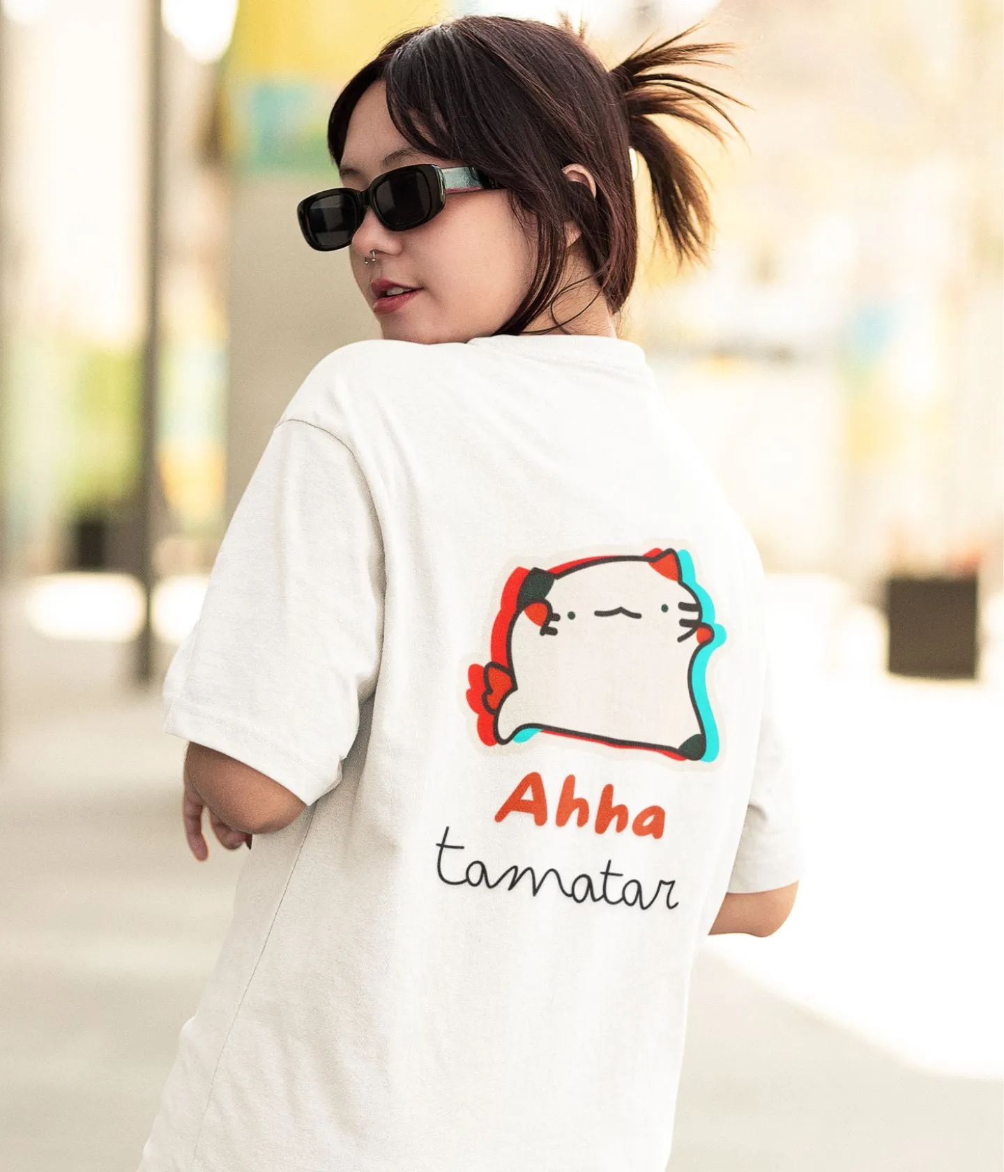 Ahha Tamatar - Unisex Oversized Classic T-Shirt