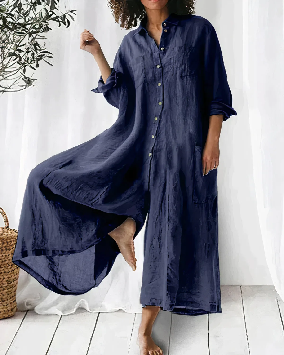 Alma® | Oversized Beach Jumpsuit