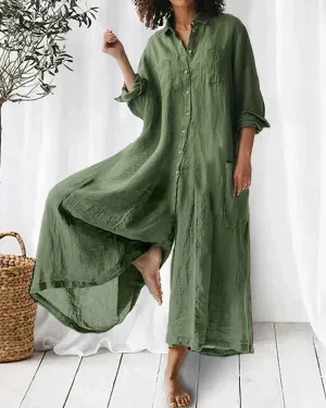 Alma® | Oversized Beach Jumpsuit