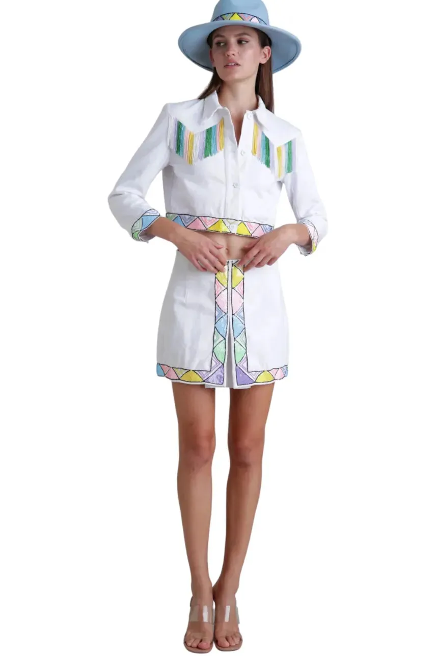 Arizona Twill Crop Jacket