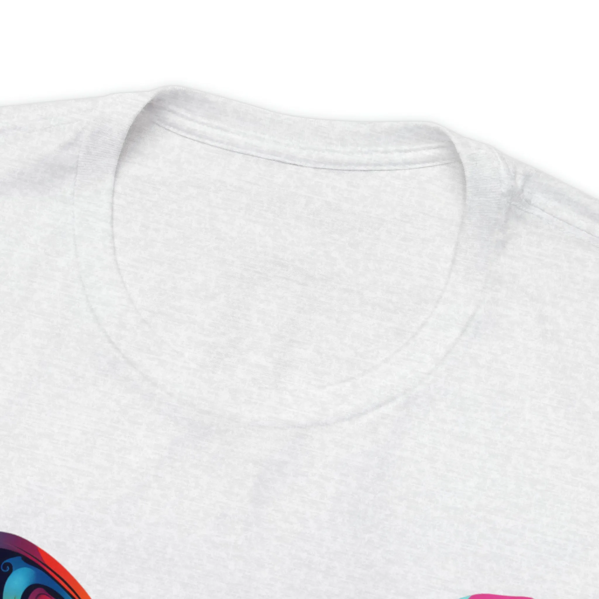 Artistic Cat T-Shirt | Colorful Cat Tee |  Bella Canvas 3001 Unisex |  Short Sleeve Tshirt