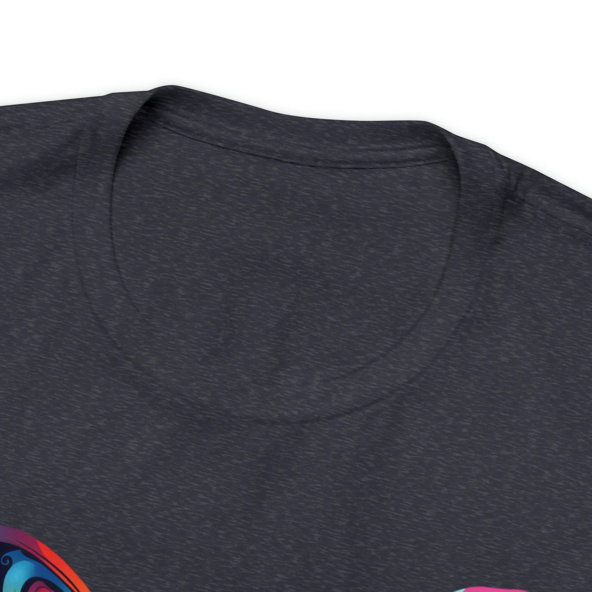 Artistic Cat T-Shirt | Colorful Cat Tee |  Bella Canvas 3001 Unisex |  Short Sleeve Tshirt