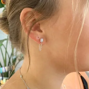 ASTRID STUD SILVER