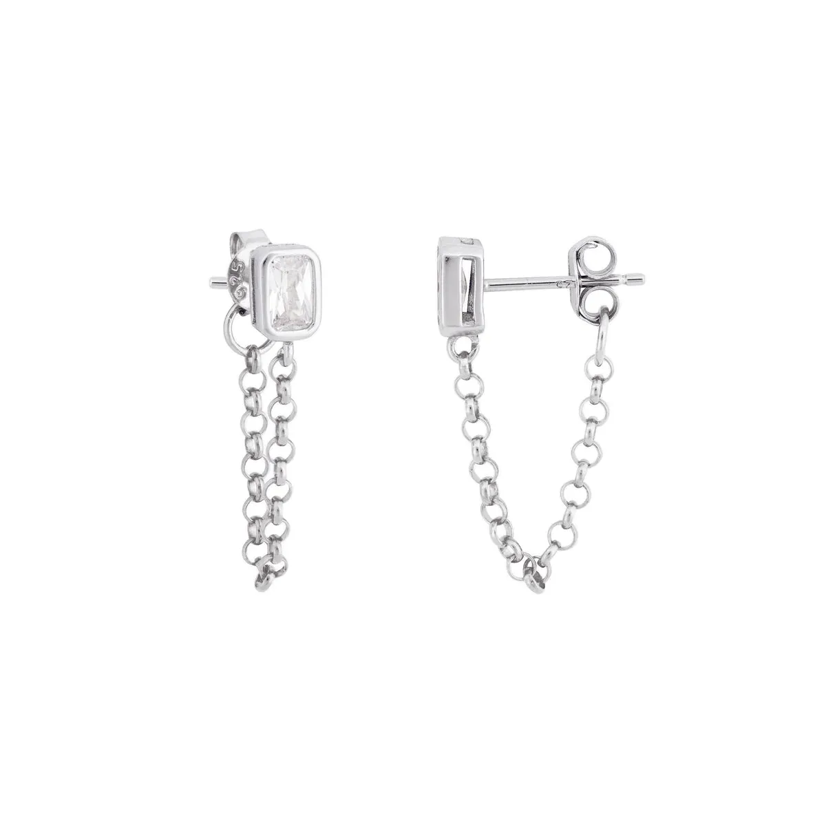 ASTRID STUD SILVER