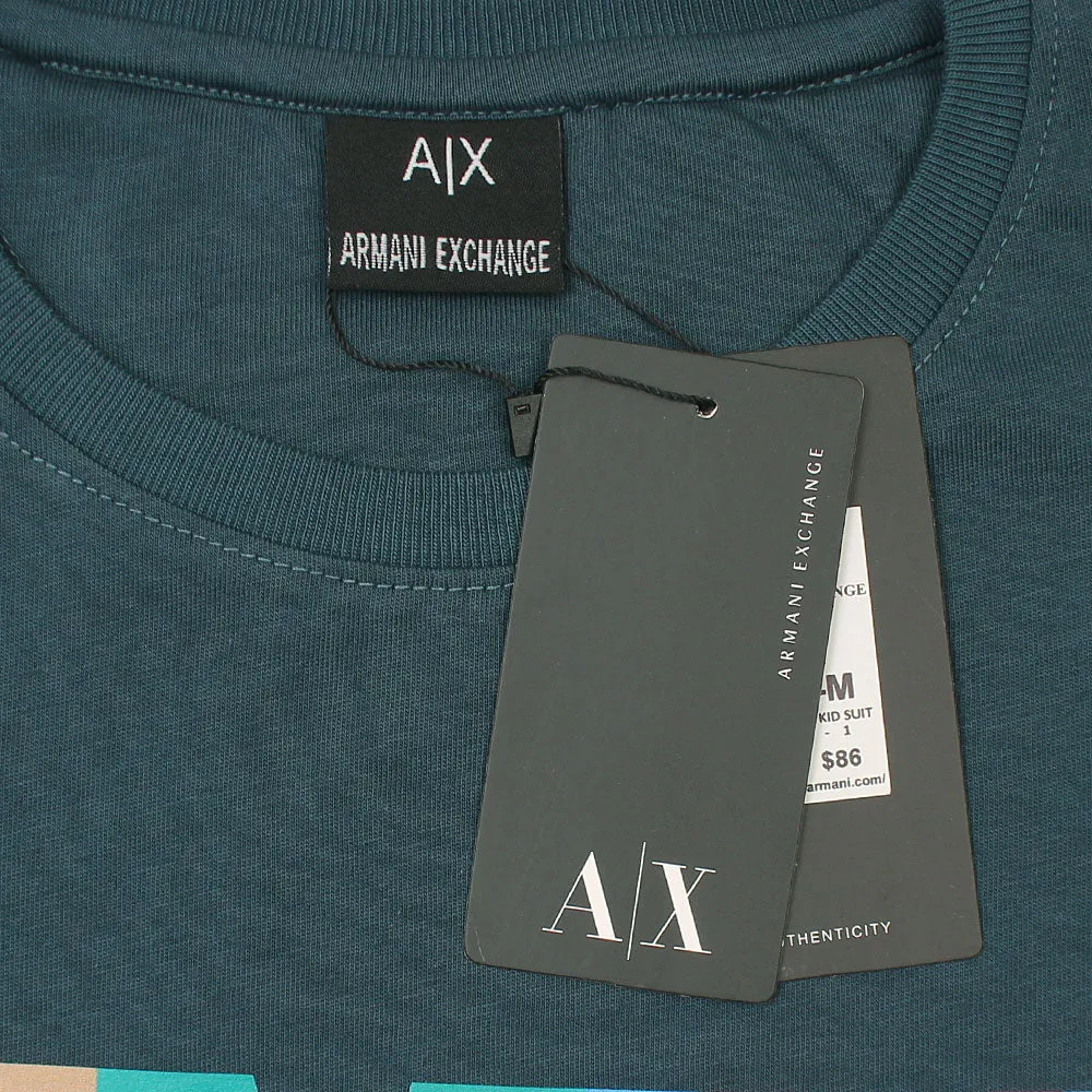 A/X Teal Blue T-Shirt