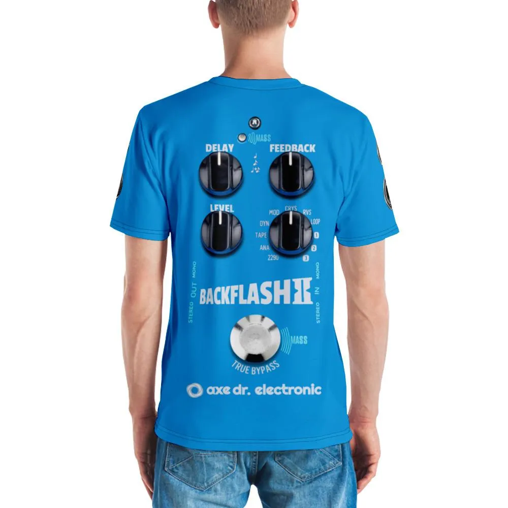 Backflash Delay Pedal Guitar FX All-Over Print T-Shirt