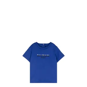 Balmain Kids Toddler's Dual Color Logo T-Shirt