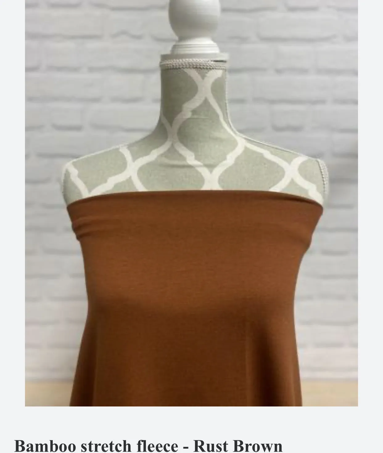 Bamboo French Terry (Solids)