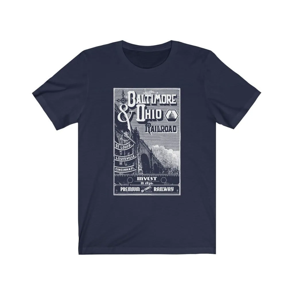 B&O Railroads Tee Shirt