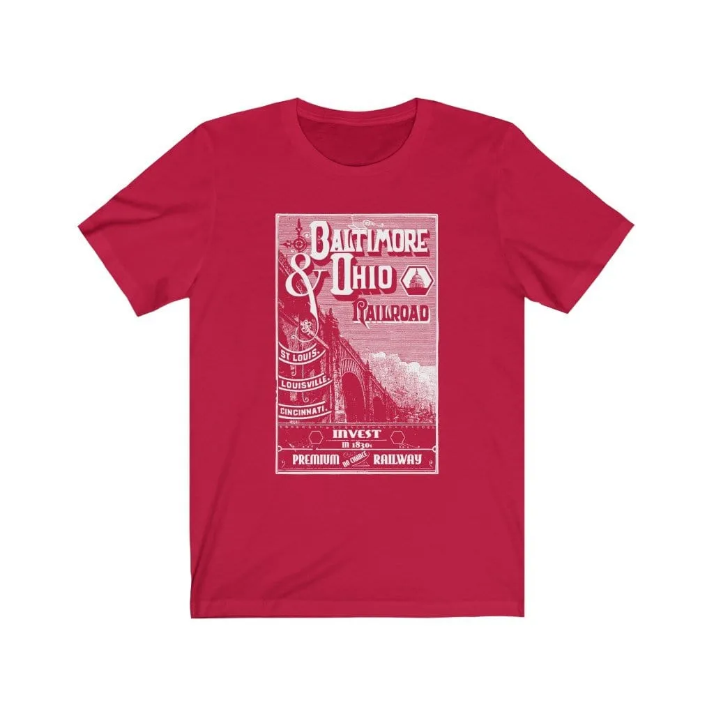 B&O Railroads Tee Shirt