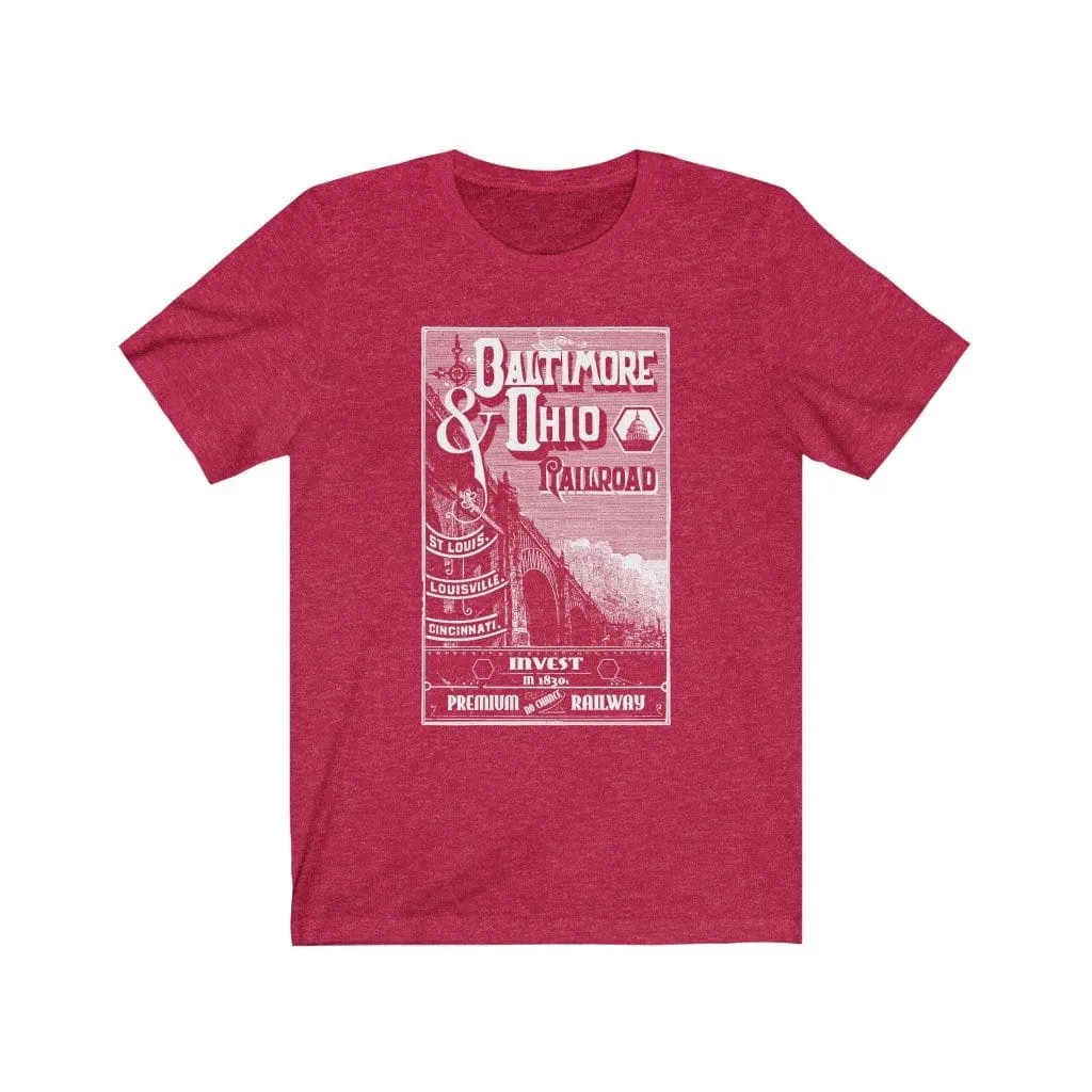 B&O Railroads Tee Shirt