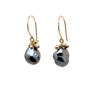 Baroque Pearls Long Island Earrings