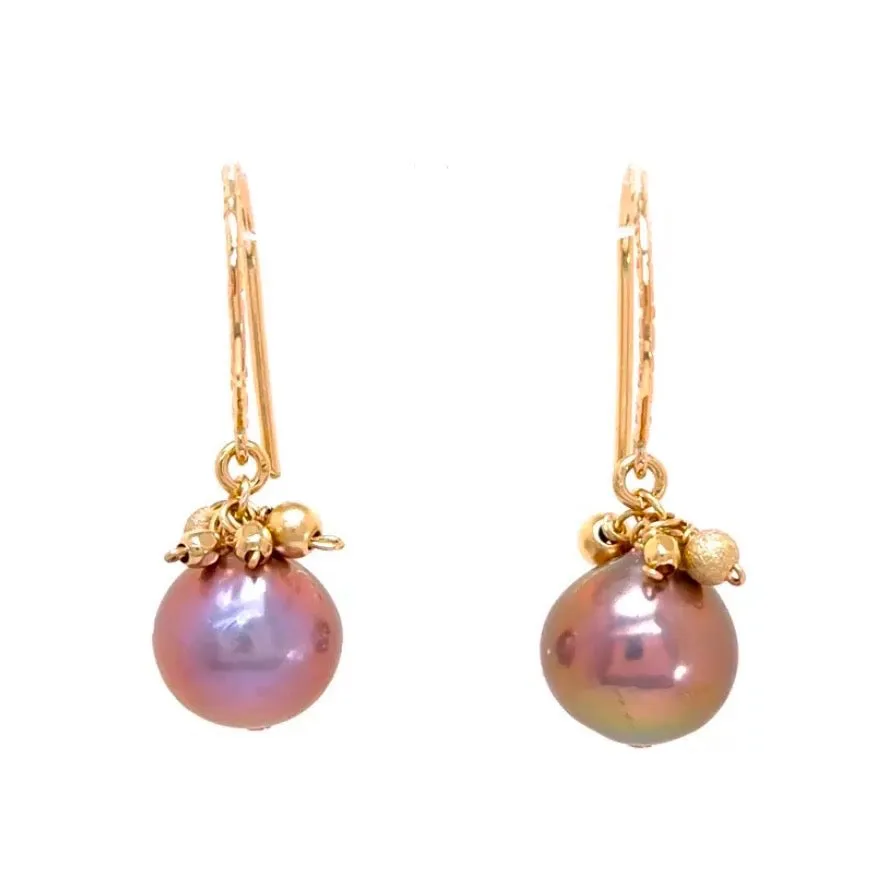 Baroque Pearls Long Island Earrings