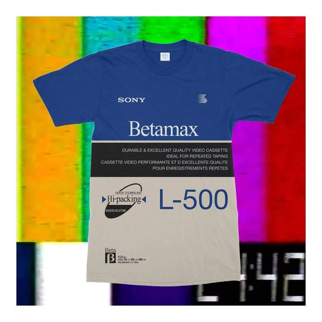 betamax t-shirt