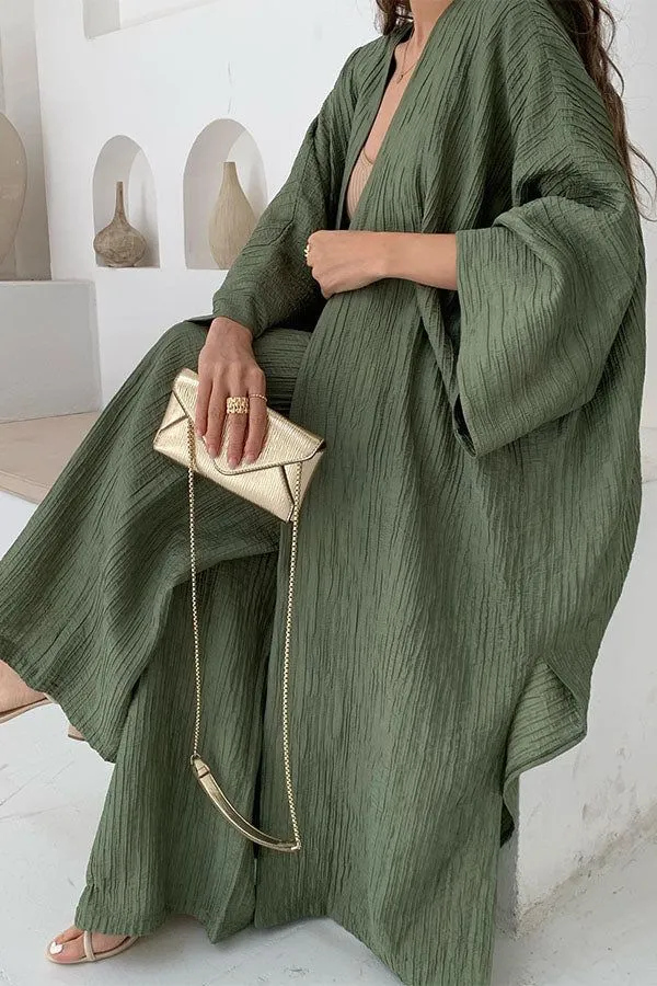 Bianca® | Relaxed cardigan and trousers set