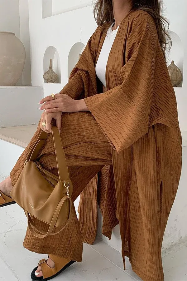 Bianca® | Relaxed cardigan and trousers set