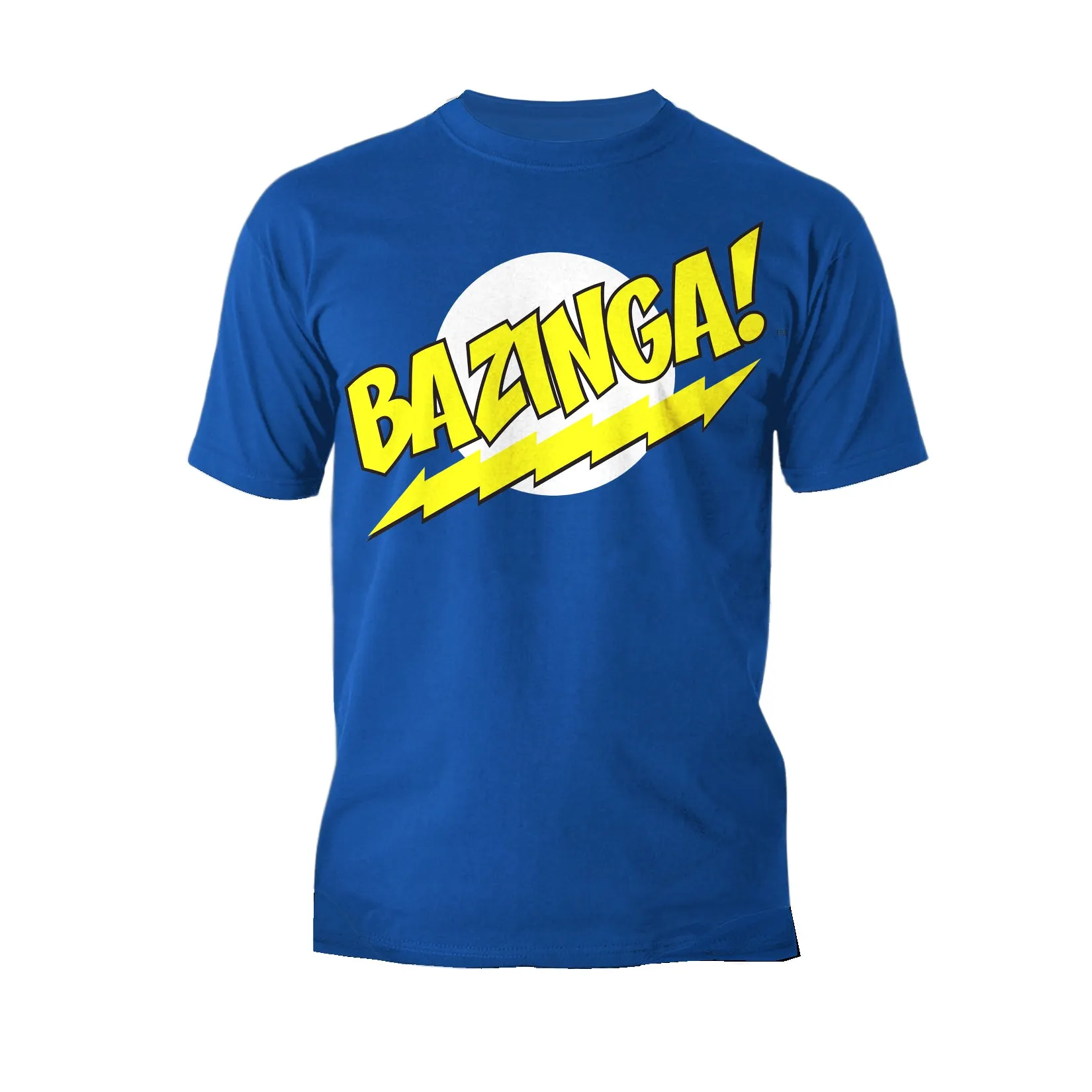 Big Bang Theory  Logo Bazinga Official Men's T-Shirt