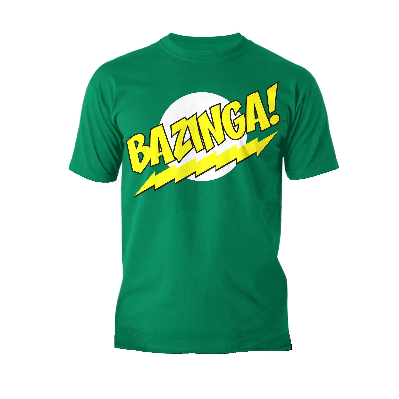 Big Bang Theory  Logo Bazinga Official Men's T-Shirt