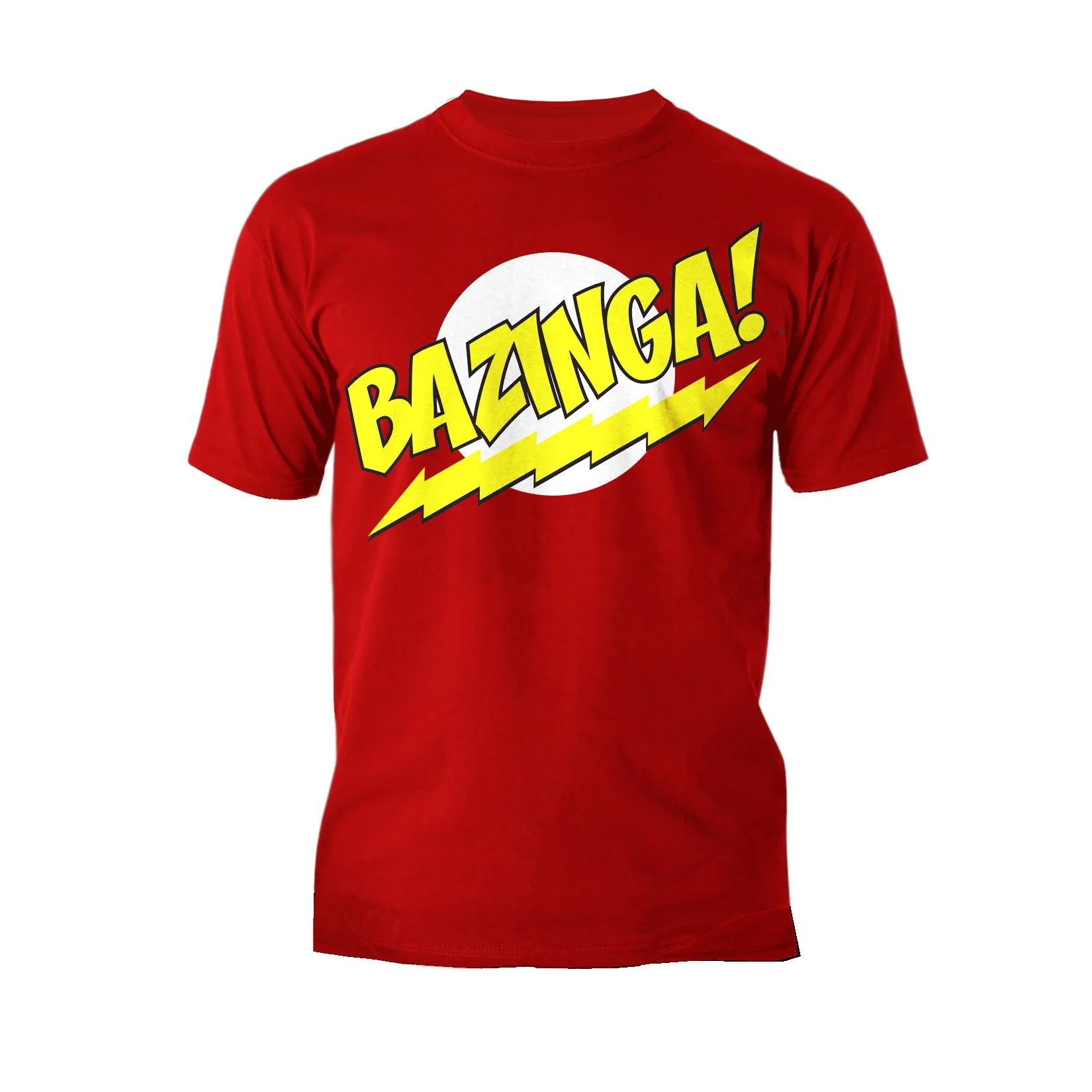 Big Bang Theory  Logo Bazinga Official Men's T-Shirt