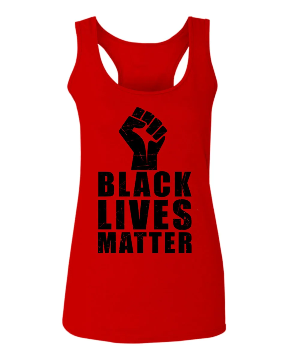 Black Lives Matter Liberal Progressive Protest Nevertheless Resist  women's Tank Top sleeveless Racerback