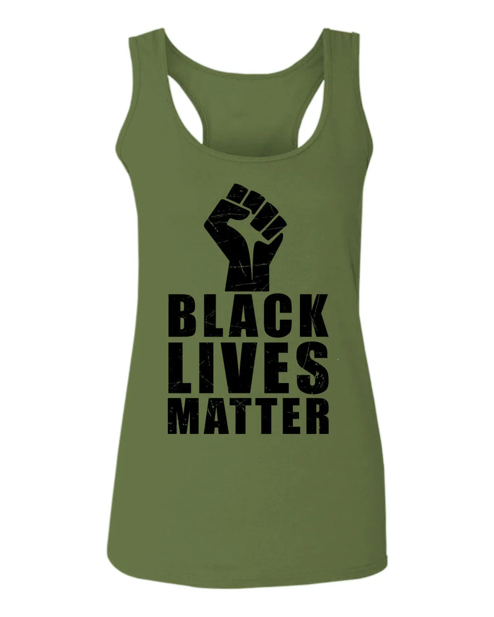 Black Lives Matter Liberal Progressive Protest Nevertheless Resist  women's Tank Top sleeveless Racerback