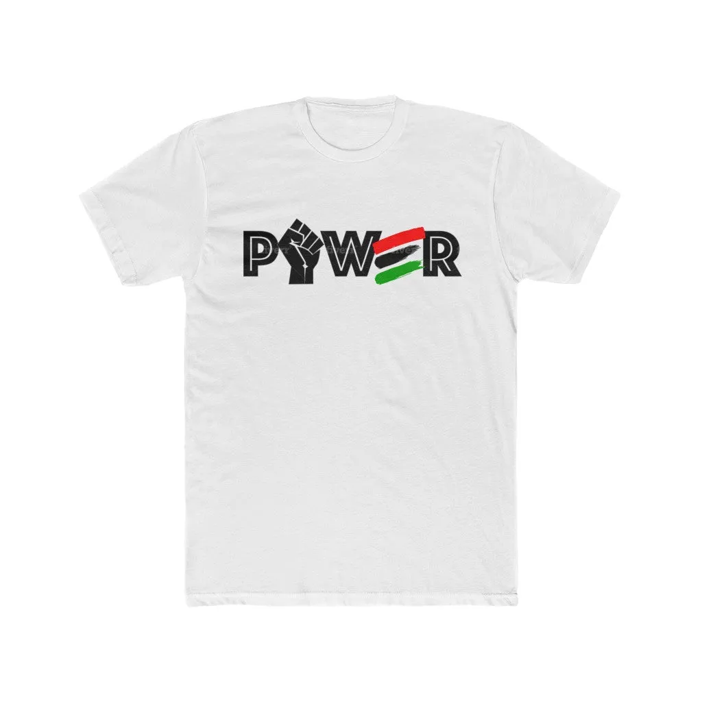 Black Power Fist Crew T-Shirt