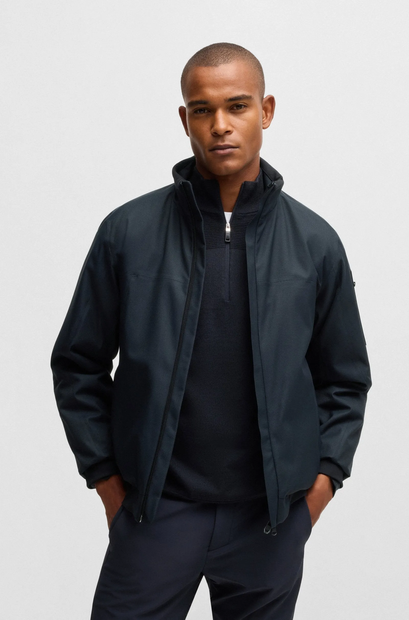 BOSS Casual Jackets  in Polyester - J_JORD 10218748 01-50515108
