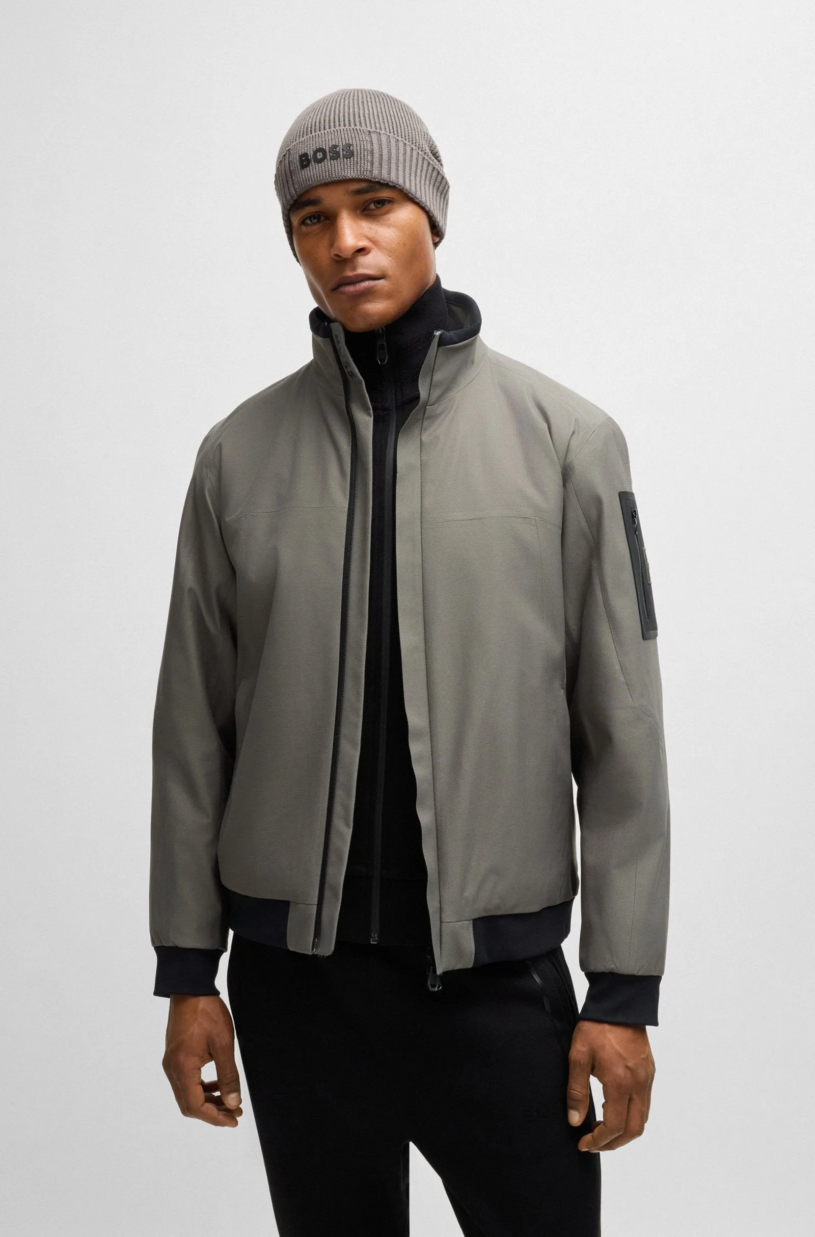 BOSS Casual Jackets  in Polyester - J_JORD 10218748 01-50515108