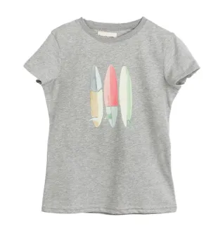 Boys Scotty Surfboards Grey T Shirt