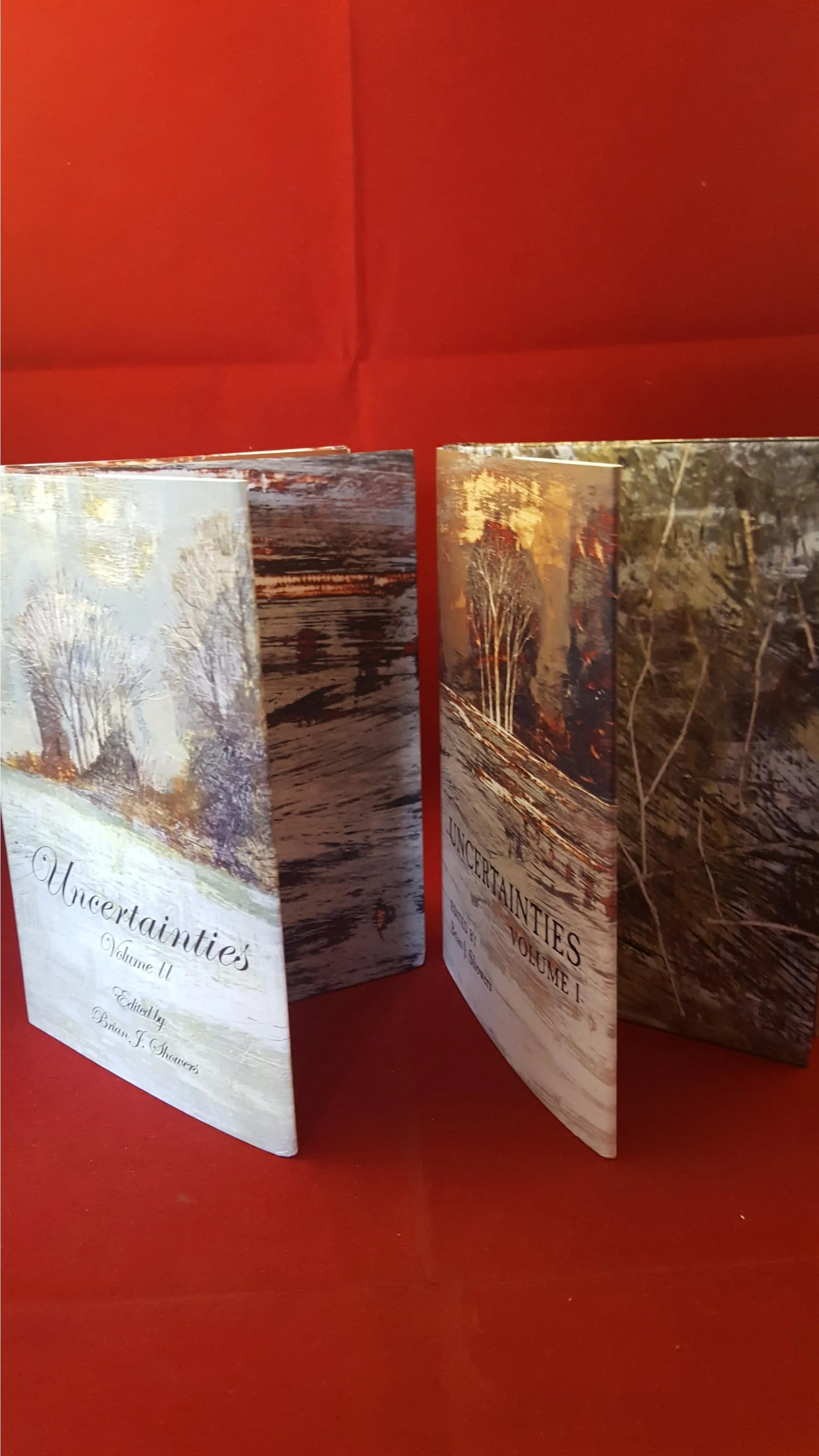 Brian J Showers Editor - Uncertainties Volume 1 and Volume 2, The Swan River Press, Signed, Limited