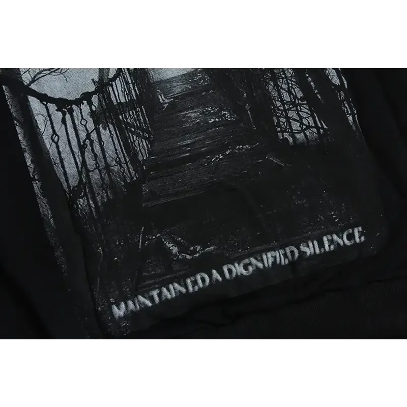 Bridge Of Danger Y2K Hoodie for Bold Streetwear Style