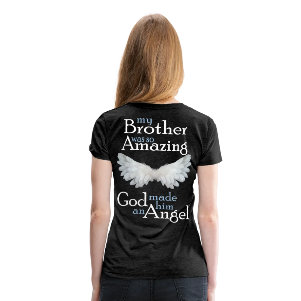 Brother Amazing Angel Women’s Premium T-Shirt (CK3562)
