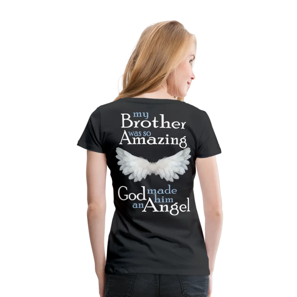 Brother Amazing Angel Women’s Premium T-Shirt (CK3562)