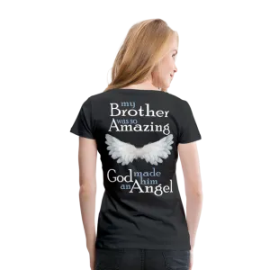 Brother Amazing Angel Women’s Premium T-Shirt (CK3562)