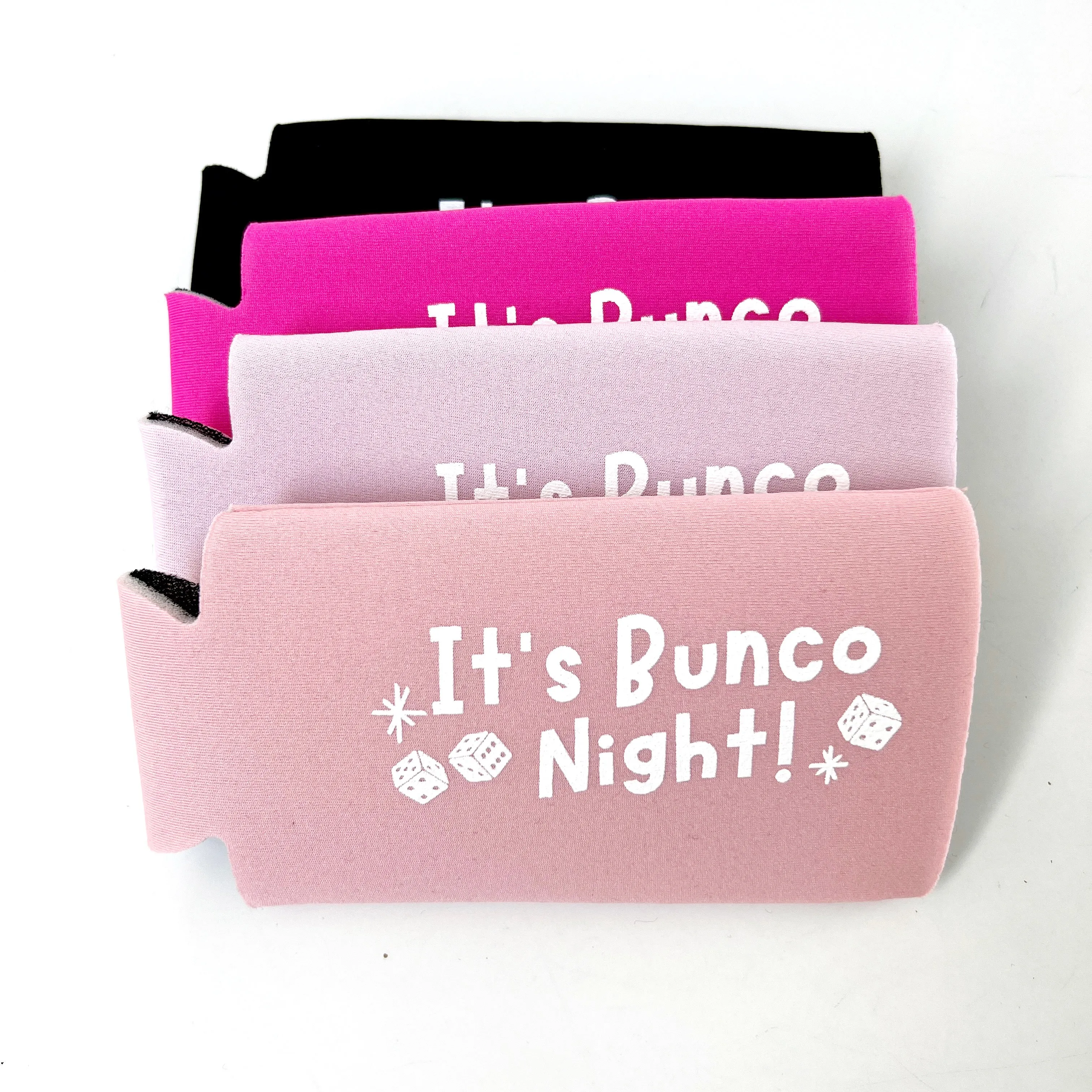 Bunco Night Slim Can Holder