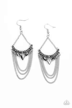 Burst Into TIERS - Silver Earring