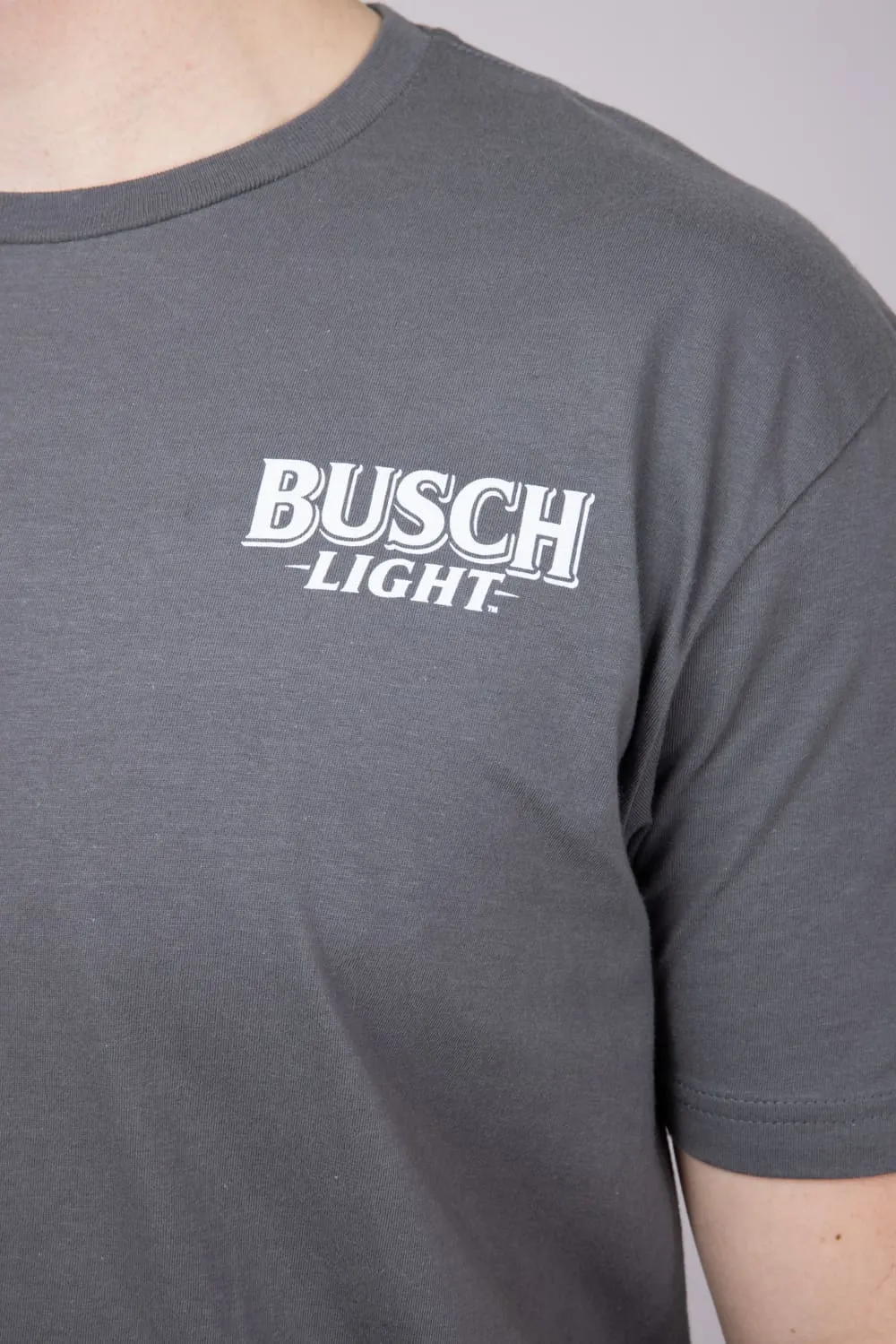 Busch Light Truck Cooler T-Shirt for Men in Charcoal | 2220-CHARCOAL