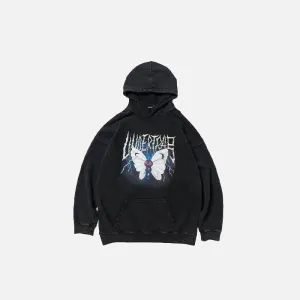 Butterfly Dreams Y2K Hoodie for Comfortable Streetwear Style