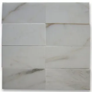 Calacatta Gold Italian Calcutta Marble Subway Tile 3 x 6 Polished - 200 sq.ft.