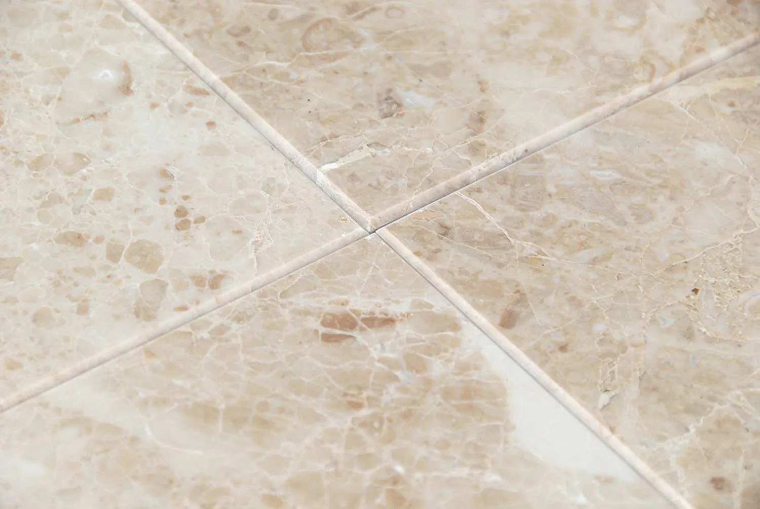 Cappuccino Marble 18 X 18 Field Tile, Premium Quality, Polished (Lot of 20 Pieces (45 Sq. Ft.))